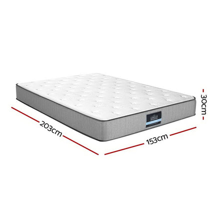 Giselle Bedding 23cm Mattress Extra Firm Queen Furniture Kings Warehouse
