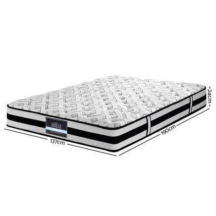 Giselle Bedding 24cm Mattress Super Firm Double Furniture Kings Warehouse