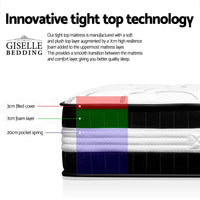 Giselle Bedding 30cm Mattress Medium Firm Single Furniture Kings Warehouse