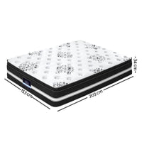 Giselle Bedding 34cm Mattress Cool Gel Memory Foam Queen Furniture Kings Warehouse