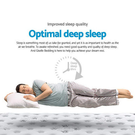 Giselle Bedding 34cm Mattress Cool Gel Memory Foam Single Furniture Kings Warehouse