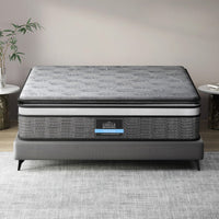 Giselle Bedding 34cm Mattress Double Layer Pocket Spring King Furniture Kings Warehouse