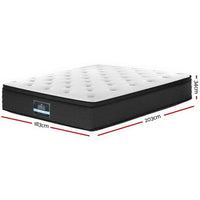 Giselle Bedding 34cm Mattress Euro Top King Furniture Kings Warehouse