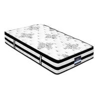 Giselle Bedding 34cm Mattress Euro Top Pocket Spring Single Furniture Kings Warehouse