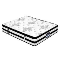 Giselle Bedding 34cm Mattress Euro Top Pocket Spring Super King Furniture Kings Warehouse