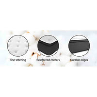 Giselle Bedding 34cm Mattress Euro Top Queen Furniture Kings Warehouse