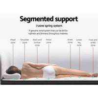 Giselle Bedding 34cm Mattress Euro Top Queen Furniture Kings Warehouse