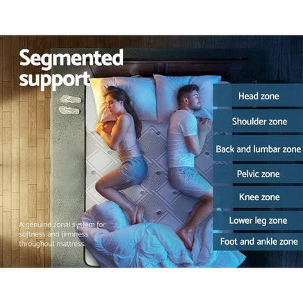 Giselle Bedding 36cm Mattress Cool Gel Memory Foam King Single Furniture Kings Warehouse