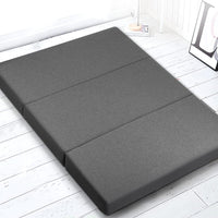 Giselle Bedding Foldable Mattress Folding Foam Double Grey Home & Garden Kings Warehouse