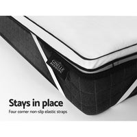 Giselle Bedding Mattress Topper Pillowtop - Single Furniture Kings Warehouse