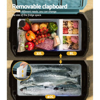 Glacio 40L Portable Fridge Freezer Fridges Cooler Camping 12V/24V/240V Caravan Kings Warehouse