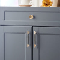 Gold Solid Modern Design Furniture Kitchen Cabinet Handles Drawer Bar Handle Pull 96mm Kings Warehouse 