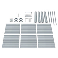 Green Fingers Garden Bed 320x80x77cm Planter Box Raised Container Galvanised Herb Home & Garden Kings Warehouse