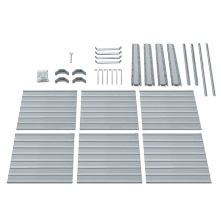 Green Fingers Garden Bed 320x80x77cm Planter Box Raised Container Galvanised Herb Home & Garden Kings Warehouse