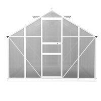Green Fingers Greenhouse 3x2.5x1.95M Aluminium Polycarbonate Green House Garden Shed Home & Garden Kings Warehouse
