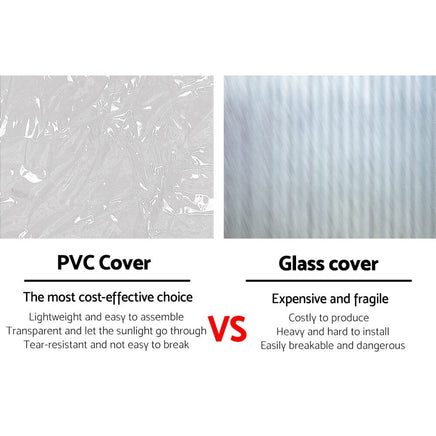 Green Fingers Greenhouse 4 Tiers Mini Green House Garden Bed Planter Box 1.6x0.7x0.5M Home & Garden Kings Warehouse