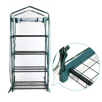 Green Fingers Greenhouse 4 Tiers Mini Green House Garden Bed Planter Box 1.6x0.7x0.5M Home & Garden Kings Warehouse