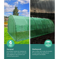 Green Fingers Greenhouse 6x3x2M Walk in Green House Tunnel Plant Garden Shed Dome Home & Garden Kings Warehouse