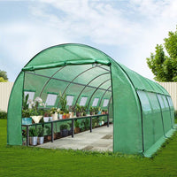 Green Fingers Greenhouse 6x3x2M Walk in Green House Tunnel Plant Garden Shed Dome Home & Garden Kings Warehouse