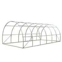 Green Fingers Greenhouse 6x3x2M Walk in Green House Tunnel Plant Garden Shed Dome Home & Garden Kings Warehouse