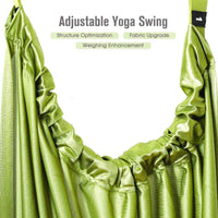 Green Fitness Yoga Strap Band Waist Trainer Leg Door Swing Adjustable Ballet Dancer Kings Warehouse 