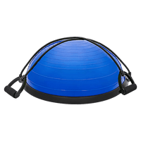 Gym Balance Core Ball with Resistance Strap Sports & Fitness Kings Warehouse