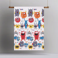 Happy Kids Monster Squad Glow in the Dark Quilt Cover Set Double Home & Garden Kings Warehouse