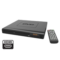 HDMI DVD Player (Black) w/ Remote Control, Compact Size, 8 Languages Audio & Video Kings Warehouse