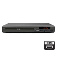 HDMI DVD Player (Black) w/ Remote Control, Compact Size, 8 Languages Audio & Video Kings Warehouse