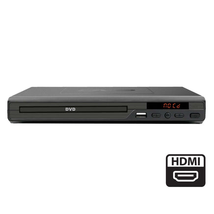 HDMI DVD Player (Black) w/ Remote Control, Compact Size, 8 Languages Audio & Video Kings Warehouse