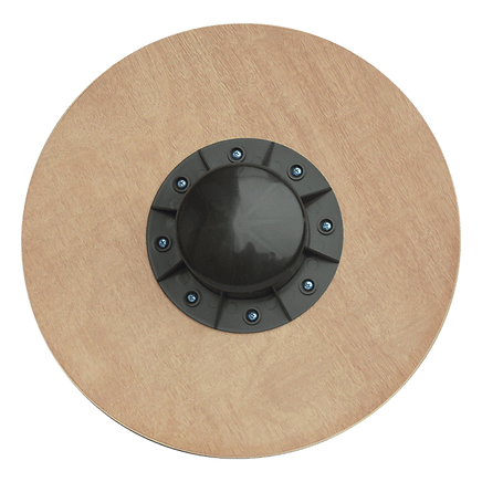 Heavy Duty 15.5" Wooden Balance Board with Non-Slip Pad Fitness Sports & Fitness Kings Warehouse