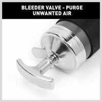 Heavy Duty 600cc Manual Grease Gun Flexible Hose Coupler 10000PSI Oiling Tools Tools Kings Warehouse