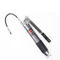 Heavy Duty 600cc Manual Grease Gun Flexible Hose Coupler 10000PSI Oiling Tools Tools Kings Warehouse