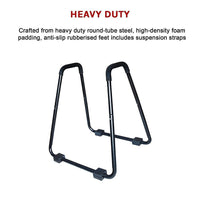 Heavy Duty Body Press Core Bars Push Up Home Gym Parallette Stand Sports & Fitness Kings Warehouse