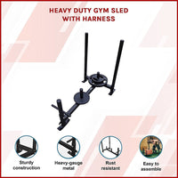 Heavy Duty Gym Sled with Harness Sports & Fitness Kings Warehouse