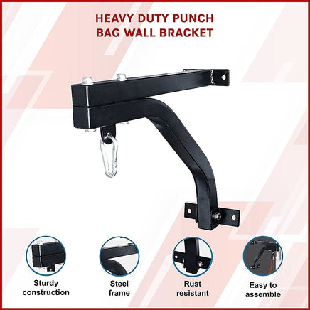 Heavy Duty Punch Bag Wall Bracket Sports & Fitness Kings Warehouse