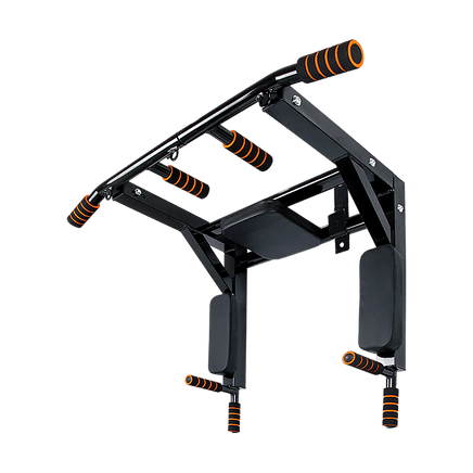 Heavy Duty Wall Mounted Power Station - Knee Raise - Pull Up - Chin Up -Dips Bar Sports & Fitness Kings Warehouse