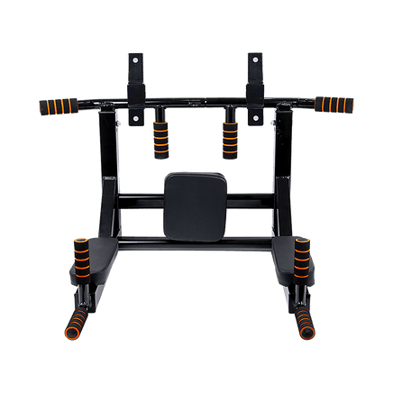 Heavy Duty Wall Mounted Power Station - Knee Raise - Pull Up - Chin Up -Dips Bar Sports & Fitness Kings Warehouse