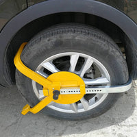Heavy Duty Wheel Defender Lock Clamp Tyre Lock 13" 14" 15" Car Caravan Trailer Kings Warehouse 