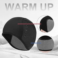 Helmet Fleece Inner Liner Cycling Skull Cap Winter Thermal MTB Mountain Cycling Cap for Men Women Headwear for Running Skiing & Winter Sports BLACK Rockbros Kings Warehouse