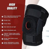 Hinged Knee Brace Support ~ ACL MCL ligament Runner's Knee Health & Beauty Kings Warehouse
