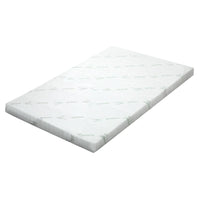 Home Bedding Cool Gel Memory Foam Mattress Topper w/Bamboo Cover 8cm - Single
