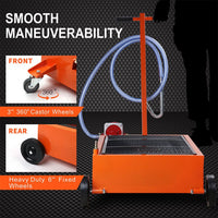 HORUSDY 76L Low Profile Waste Oil Drainer Mobile Workshop Pump Vehicle 4WD Truck Auto Accessories Kings Warehouse