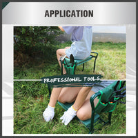 HORUSDY Garden Kneeler Bench Foldable Stool Knee Soft Pad Seat with Tool Pouch Home & Garden Kings Warehouse