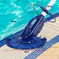 HydroActive Automatic Swimming Pool Vacuum Cleaner Leaf Eater ABS Diaphragm Kings Warehouse