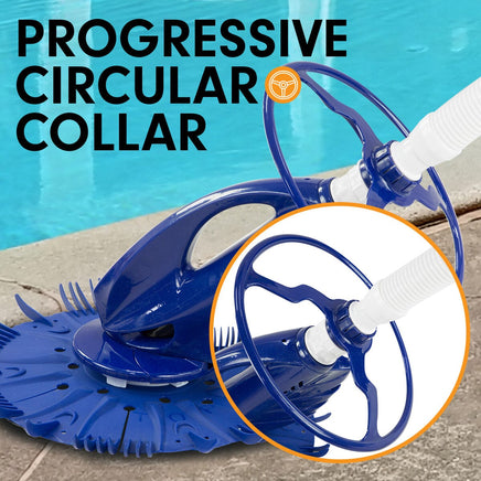 HydroActive Automatic Swimming Pool Vacuum Cleaner Leaf Eater ABS Diaphragm Kings Warehouse