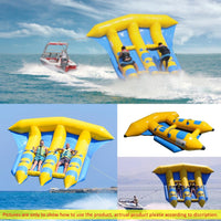 Inflatable 4 Person/Seat Towable Boat Flying Fish Blower Kings Warehouse
