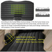 Inflatable Car Back Seat Mattress Portable Camping Travel Air Bed Kings Warehouse