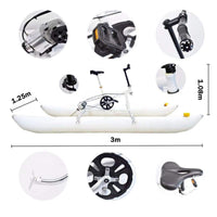 Inflatable Water Bike For Water Sport Portable Yacht Kayak Boatbike Kings Warehouse