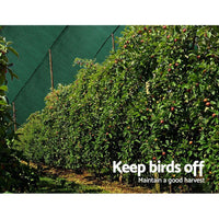 Instahut 50% Shade Cloth 3.66x20m Shadecloth Wide Heavy Duty Green Home & Garden Kings Warehouse